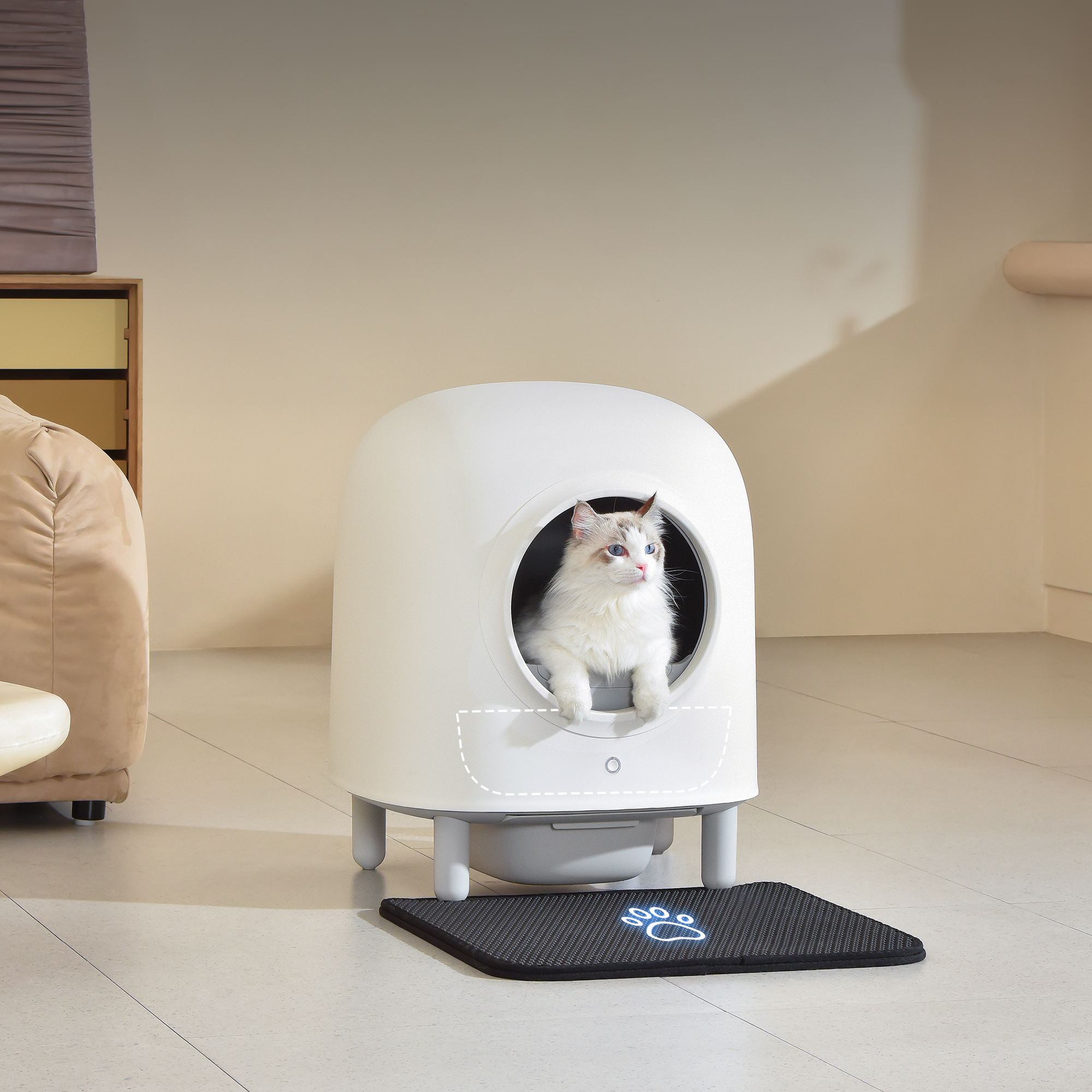 PRE ORDER - Petree Cube - Zelfreinigende kattenbak