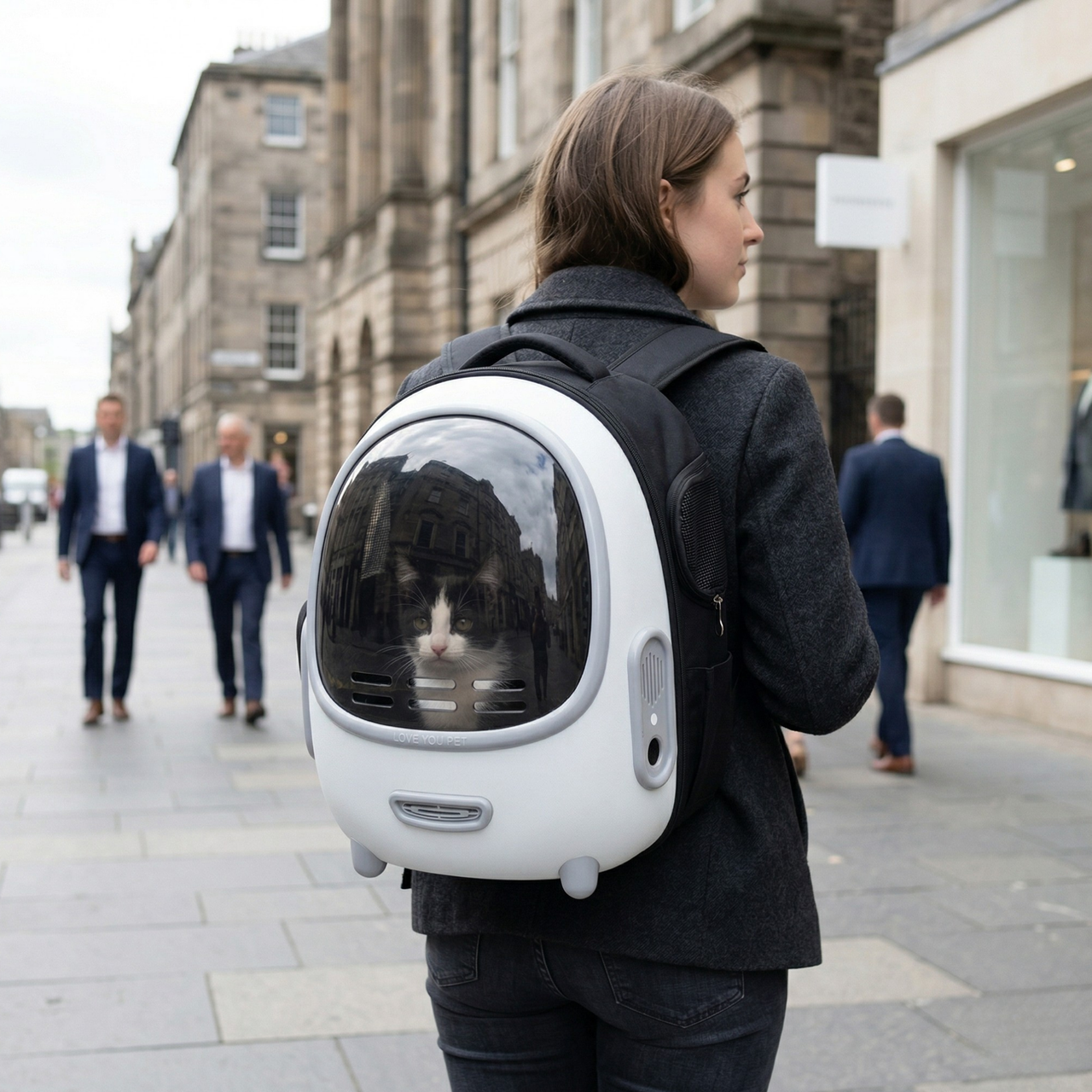 Petree Go – Intelligente Transporttasche – Weiß