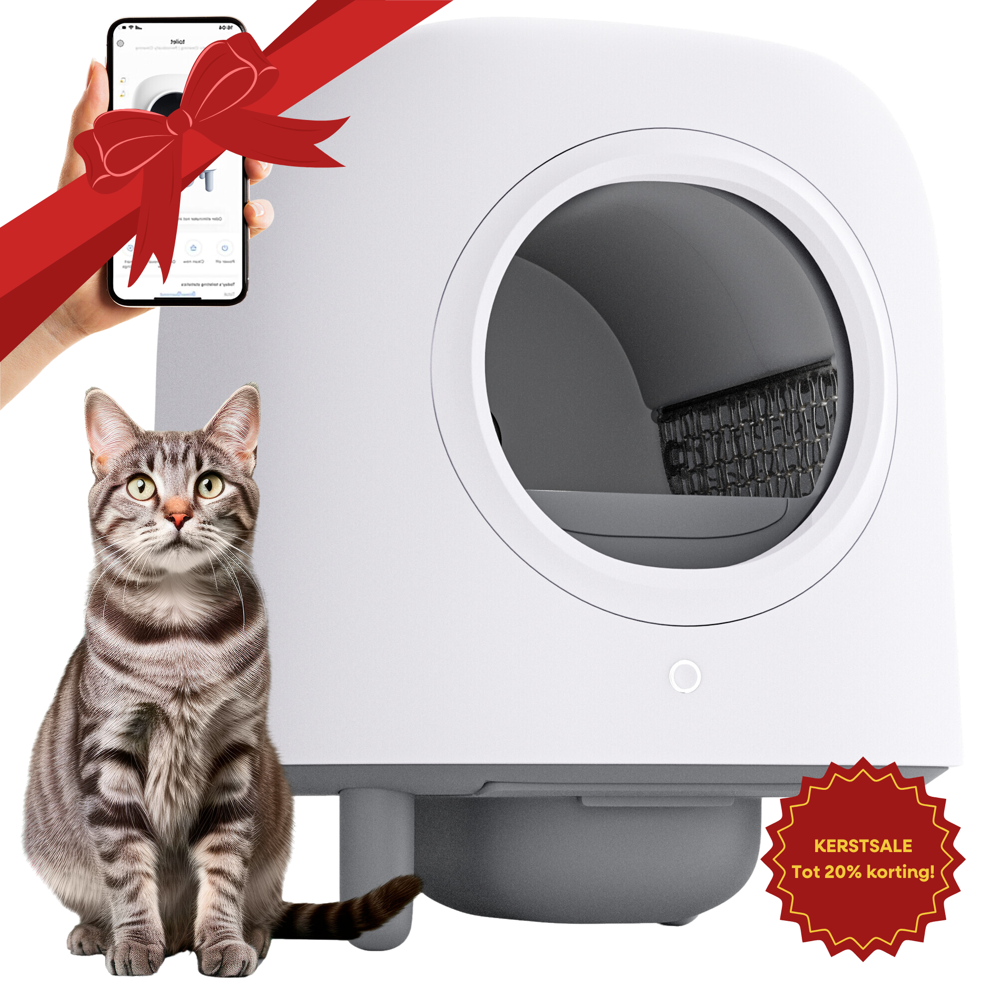 Petree Cube - Self-Cleaning Litter Box