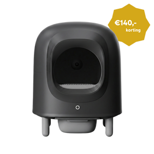 Petree Cube v2 – Bac à litière autonettoyant – Édition Noire