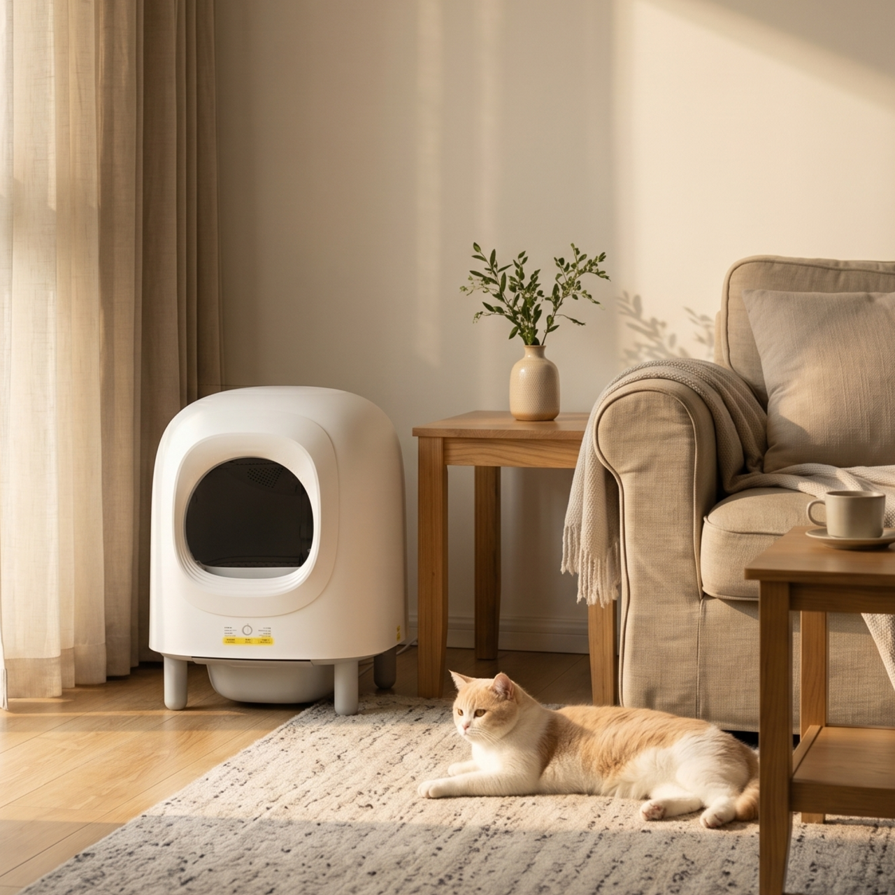 Petree Cube v2 – Self-Cleaning Litter Box