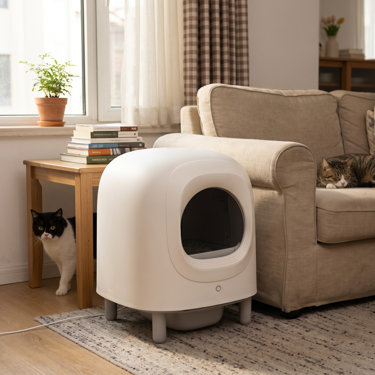 Petree Cube v2 – Self-Cleaning Litter Box