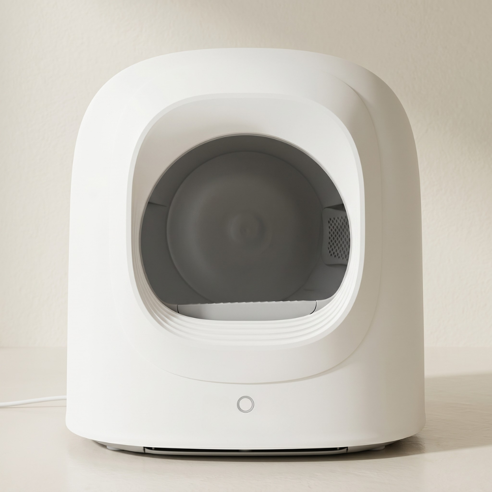 PRÉCOMMANDE – Petree Cube – Bac à litière autonettoyant