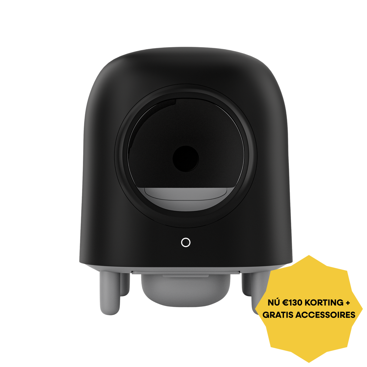 Petree Cube - Zelfreinigende kattenbak - Black Edition